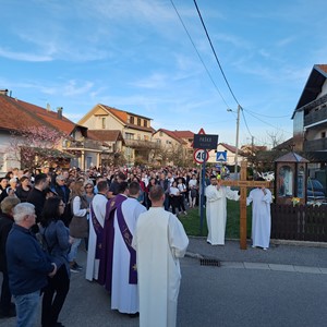 Održan križni put ulicama Župe sv. Antuna Padovanskog u Sesvetskim Selima